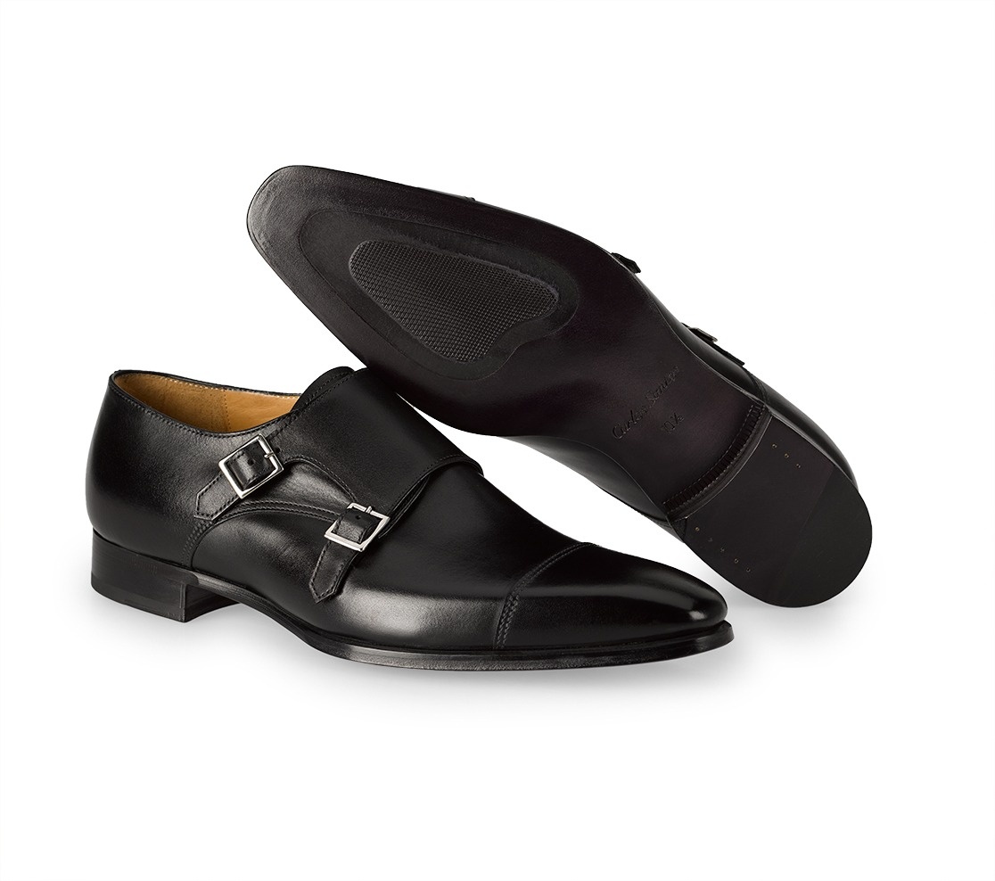 Chaussures Double Buckle - Ethan Black Shadow